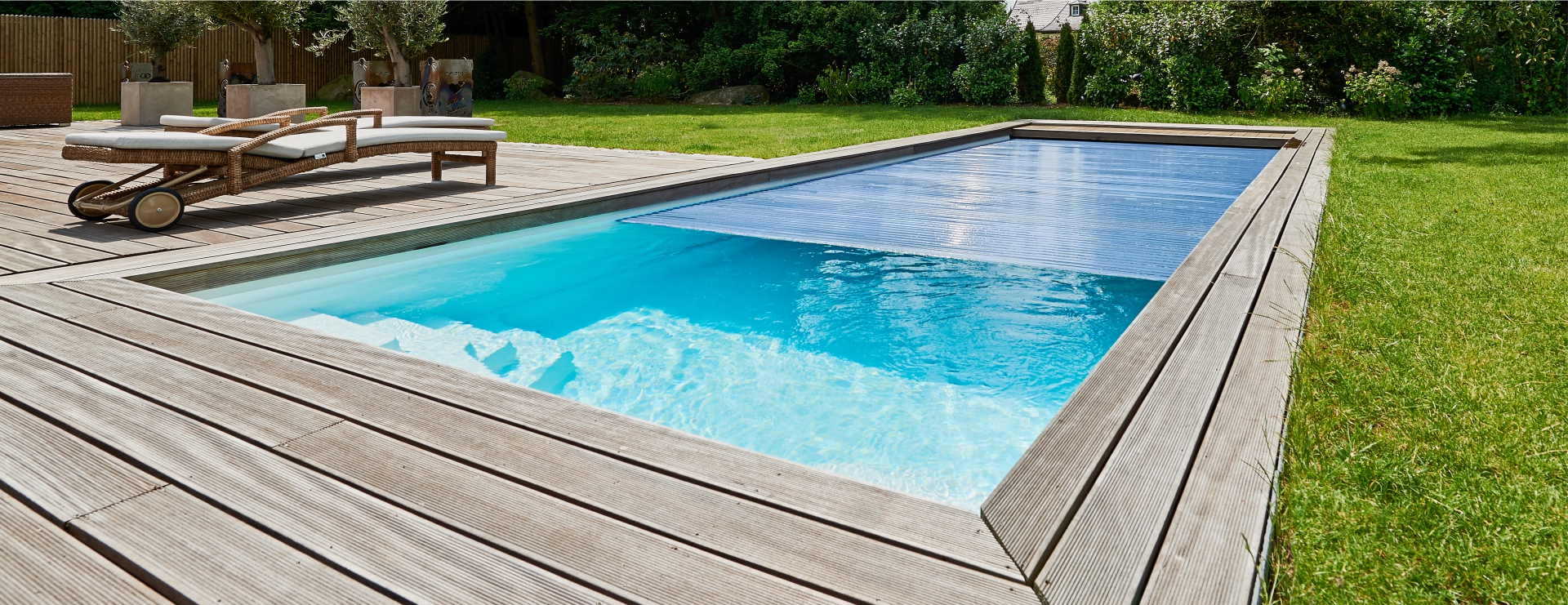 Rolladenabdeckungen für Pools