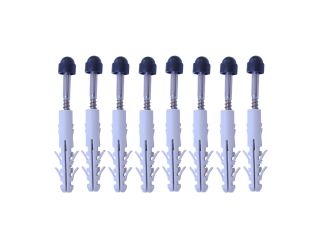 Aufrollvorrichtung – Set 8 Stück für die Befestigung des einstellbaren NZ