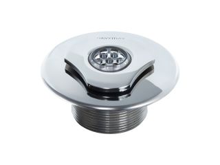 VAMILA Edelstahl Einlassdüse mit transparentem Kugel 7 x 6,5 mm