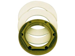 Zubehör MTS - Kontermutter R 2“ PA 6,6 + zwei Dichtungen aus EPDM.