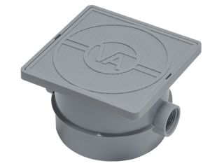 Kabelverbindungskasten VA - hellgrau (RAL7004)