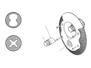 Zubehör - Gegenstromkopf V-JET (nur Abdeckung ohne Düse)