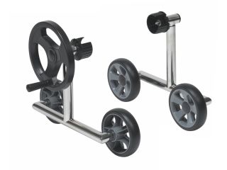 Edelstahlsäulenrolle für Windeinrichtung - längs verschoben / Paar)