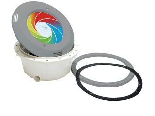 VA LED-Licht "PF" - 23W, RGB; für Folienpools, hellgrau