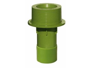 Durchgang durch die Poolwand für Licht - mit Messingabschlüssen