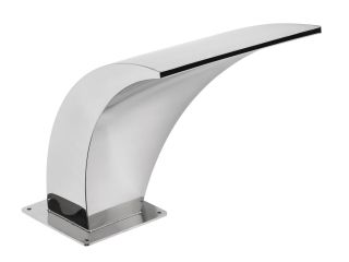 Raucherrüssel - Welle 380 mm, Anschluss 75 mm, AISI 316