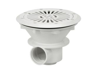 Bodenablauf VA, für Folie, messingbauteile M6