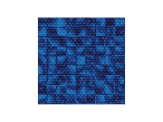 AVfol Decor Rutschfest - Mosaik Blau Electric; 1,65m Breite, 1,5mm, Rolle 25m