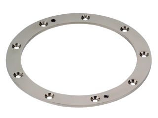 Edelstahlschweißflansch für Bodenauslauf VA