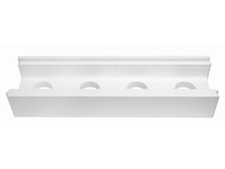 Polystyrolblock POWER-S -- Rinnen- und durchgehende; 1009,5 x 270 x 170