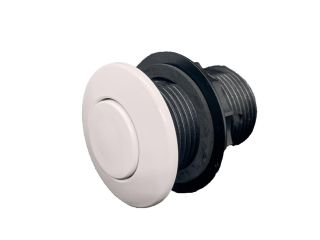 Pneumatischer Knopf WEISS (flach)