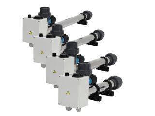 Heizung EOV-12, 12 kW 400 V, Edelstahl, mit Druckschalter