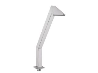 Drachen – Entenform 400 mm, Edelstahl, Anschluss 63 mm, Oberfläche spiegelglänzend