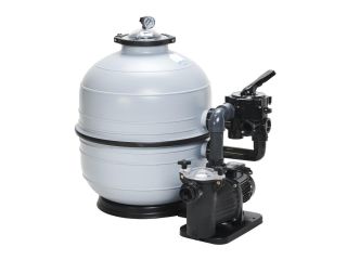 Filtrierungseinheit - KIT MIDI 600, 14 m3/h, 230 V, 6-Wege-Seitenventil, Pumpe Bettar