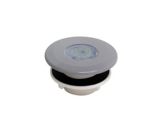 MINI Tube -- VA-Düse (Hellgrau RAL7004) - 18 weiße LEDs, 6 W, für vorgefertigte Pools