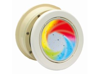 MTS LED RGB Licht - 16W, weißer ABS-Kunststoff