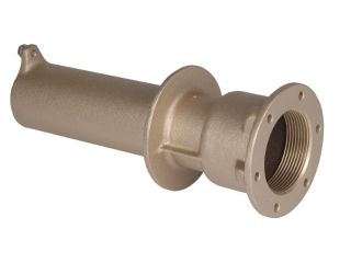 Durchgang durch die Wand für Keramik- und Folienpools--2“ x 1 1/2“, Länge 240 mm.