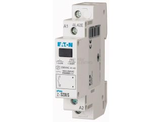 Schrittrelais – bei Impuls bleibt es in der Schaltstellung, entweder geschlossen oder geöffnet.