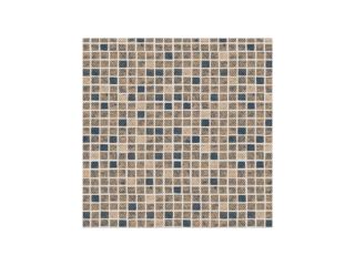 AVfol Decor Rutschfest - Mosaik Sandfarben; 1,65 m Breite, 1,5 mm, Laufmeter