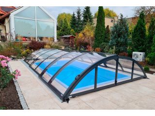 Schwimmbadüberdachung KLASIK