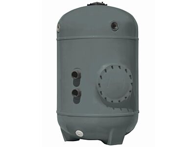 Filtrbehälter Altea 1200 mm - Tiefenschicht mit Filterkreuz (Kiesbett 1,0 m tief)