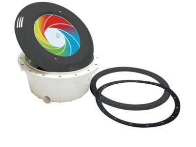 VA LED Licht "PF" - 23W, RGB-DMX; für Folienbecken, dunkelgrau