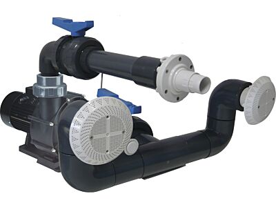 COMPASS - 66m3/h, 400V, 2,2kW - Komplett Single Jet