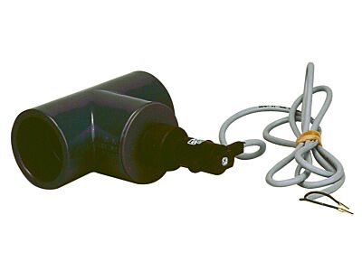 Elektrischer Durchflussklappe, T-Stück 50 mm - Wasserflussmessung in Rohrleitung