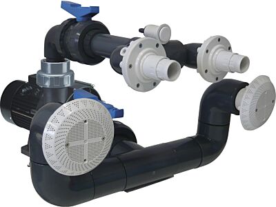 COMPASS - 84 m3/h, 400V, 4,0kW - Komplett-Doppelstrahler