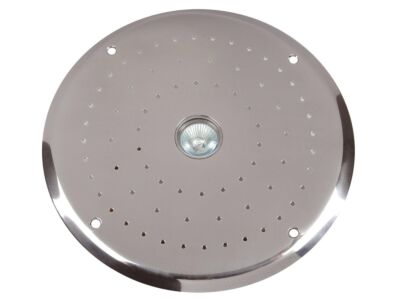 Edelstahlabdeckung für Luftmassage mit Licht 50W