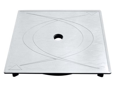 SKIMMER V20 ABS - Skimmerdeckel aus Edelstahl - Guss