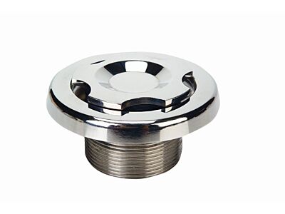 Luftregler im Grundelement aus Edelstahl