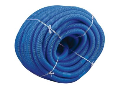 Schwimmender Schlauch mit Anschlussstück - 1,0 m / Stück, Durchmesser 38 mm, blaue Farbe