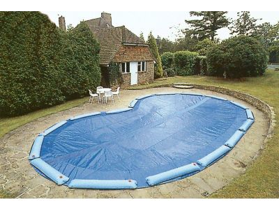 Wassersack, Länge 1 m, dient als Gewicht für die Winterabdeckplanen