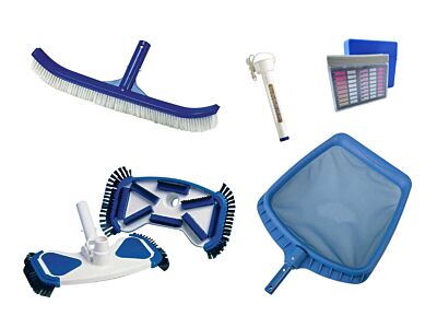 Reinigungszubehörset für den Swimmingpool Kit De luxe