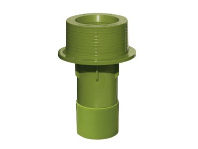 Durchgang durch die Wand des Pools R 2“ mit Messingverschlüssen, 50x63x150 mm