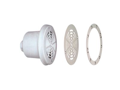 Hayward Bodenablauf inklusive Edelstahlnetz und Flansch