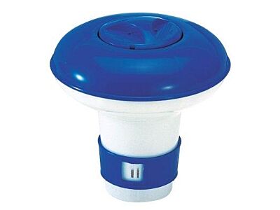 Schwimmender Dosierer mit Mengenregulierung für Chemikalien – klein