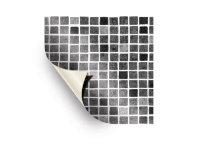 AVfol Decor - Mosaik Grau; 1,65m Breite, 1,5mm, Meterware