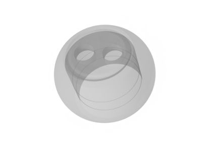 Kugel für VA-Düse - 2 Löcher (2 x 7,8 mm)