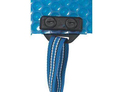 Aufwickelgerät – Schnürhalter komplett (2x Kunststoffschraube + Platte)