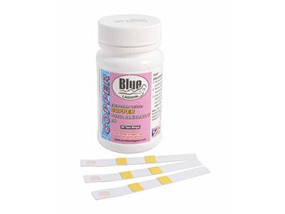 Blau-Lagune-Teststreifen für Cu