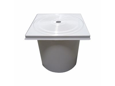 Überwachung des Wasserstands – Wasserzufuhr in die Sickergrube verbunden mit dem Wasserstand