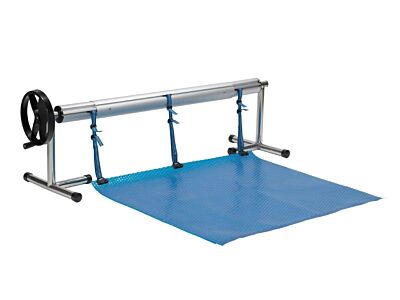 Tragbare Aufrollvorrichtung T-Ständer mit Teleskopstange: 3,7 - 5,4 m (NOVA REEL)