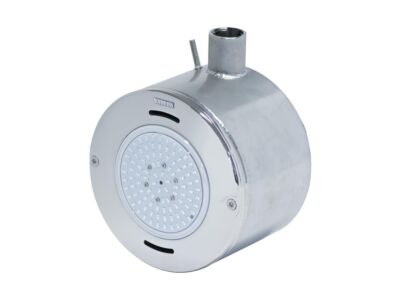 Edelstahl-Licht VA LED - „MIDSI“ - 7W, Weiß, für Folienpools