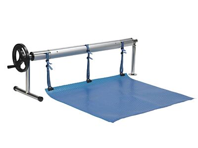 Drehbares Aufrollgerät mit Teleskopstange: 3,7 - 5,4 m