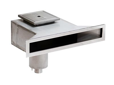 Edelstahl-Skimmer für Folienbecken